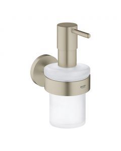 GROHE Essentials - Dávkovač tekutého mydla, kartáčovaný nikel 40448EN1