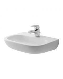 Duravit D-Code - Umývadlo Med 450x340 mm, bez prepadu, biela 07074500002