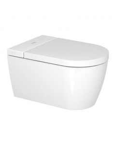 Duravit SensoWash® Starck f Lite Compact - Bidetové sedátko s keramikou, biela 650001012004310