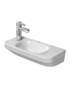 Duravit Durastyle - Umývadielko 500x220 mm, otvor na batériu vľavo, biela 0713500009