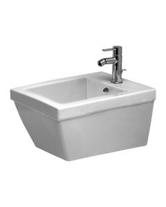 Duravit 2nd floor - Závesný bidet 540x370 mm s prepadom, biela 2254150000