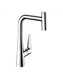 Hansgrohe Talis Select M51 - Kuchynská páková batéria 300 s vyťahovacím výtokom, 1jet, chróm 72821000