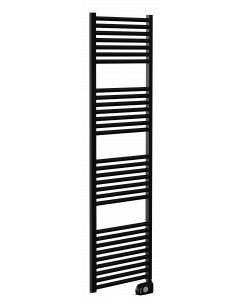 Cordivari Lisa 22 Black Electric - Radiátor 1160x450 mm s termostatom, čierna matná 3581646100153