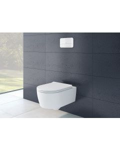 Villeroy & Boch Soul - Závesné WC so sedátkom SoftClose, alpská biela 4656HR01