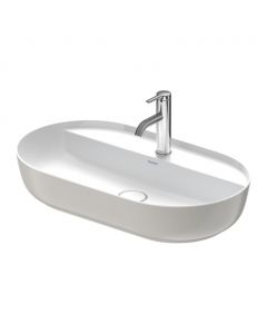 Duravit Luv - Umývadlová misa 700x400 mm, biela/šedá 0380702300