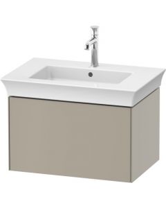 Duravit White Tulip - Skrinka pod umývadlo, závesná, 1 zásuvka, 684x458 mm, WT4241