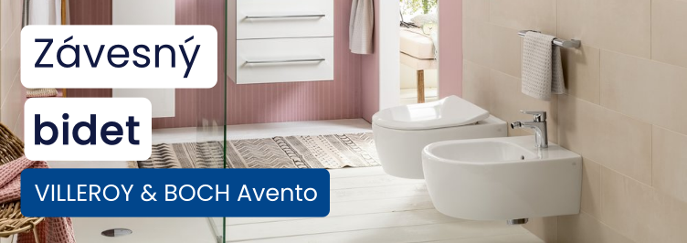 Závesné bidety Villeroy& Boch Avento