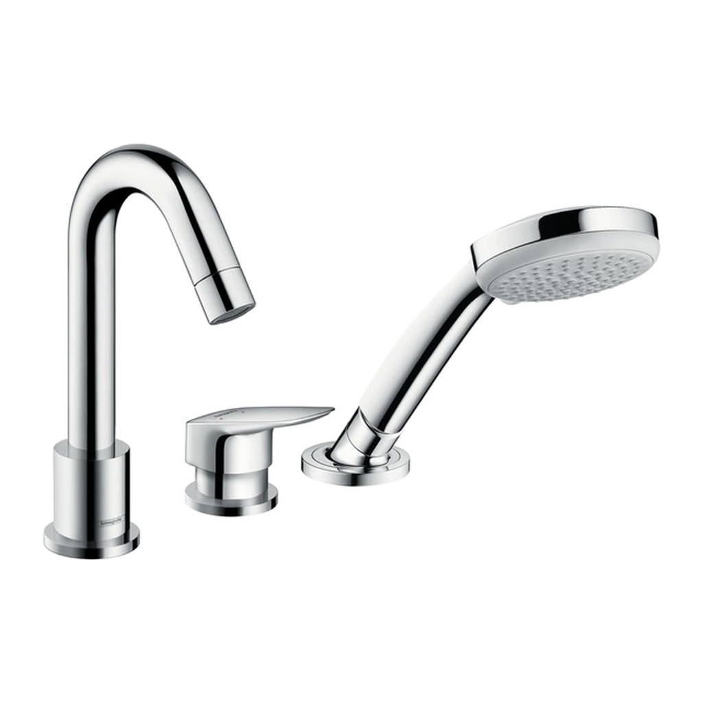 Obrázok Hansgrohe Logis - Tříotvorová vanová baterie, chrom 71310000