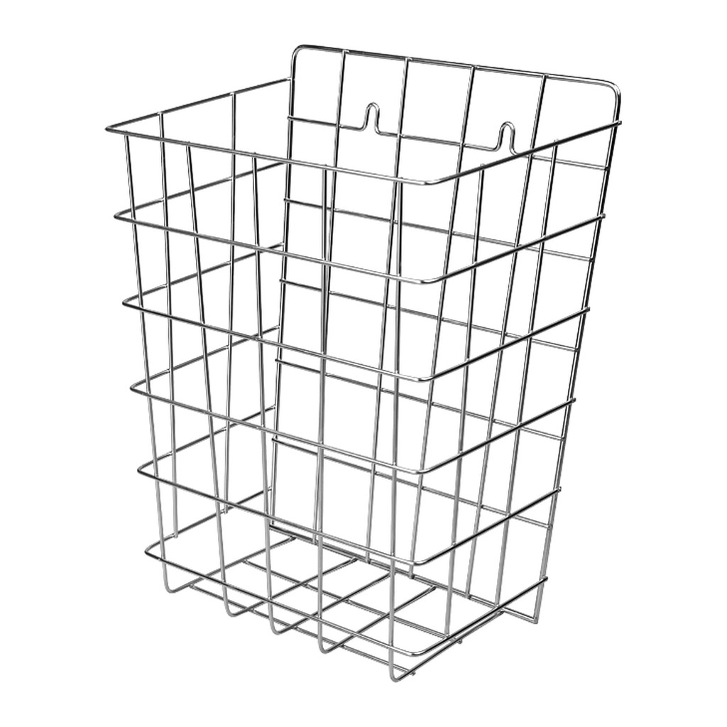 Obrázok Sanela Nerezové odpadkové koše - Drátěný koš, rozměr 350 x 290 x 150 mm, nerez SLZN 41