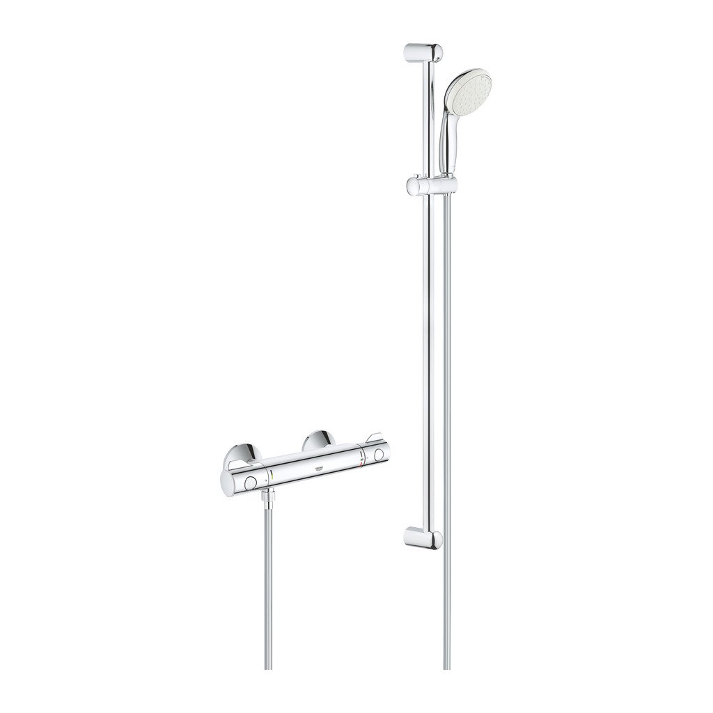 Obrázok GROHE - Grohtherm 800 Termostatická sprchová baterie se sprchovou soupravou 900 mm, chrom (34566001)