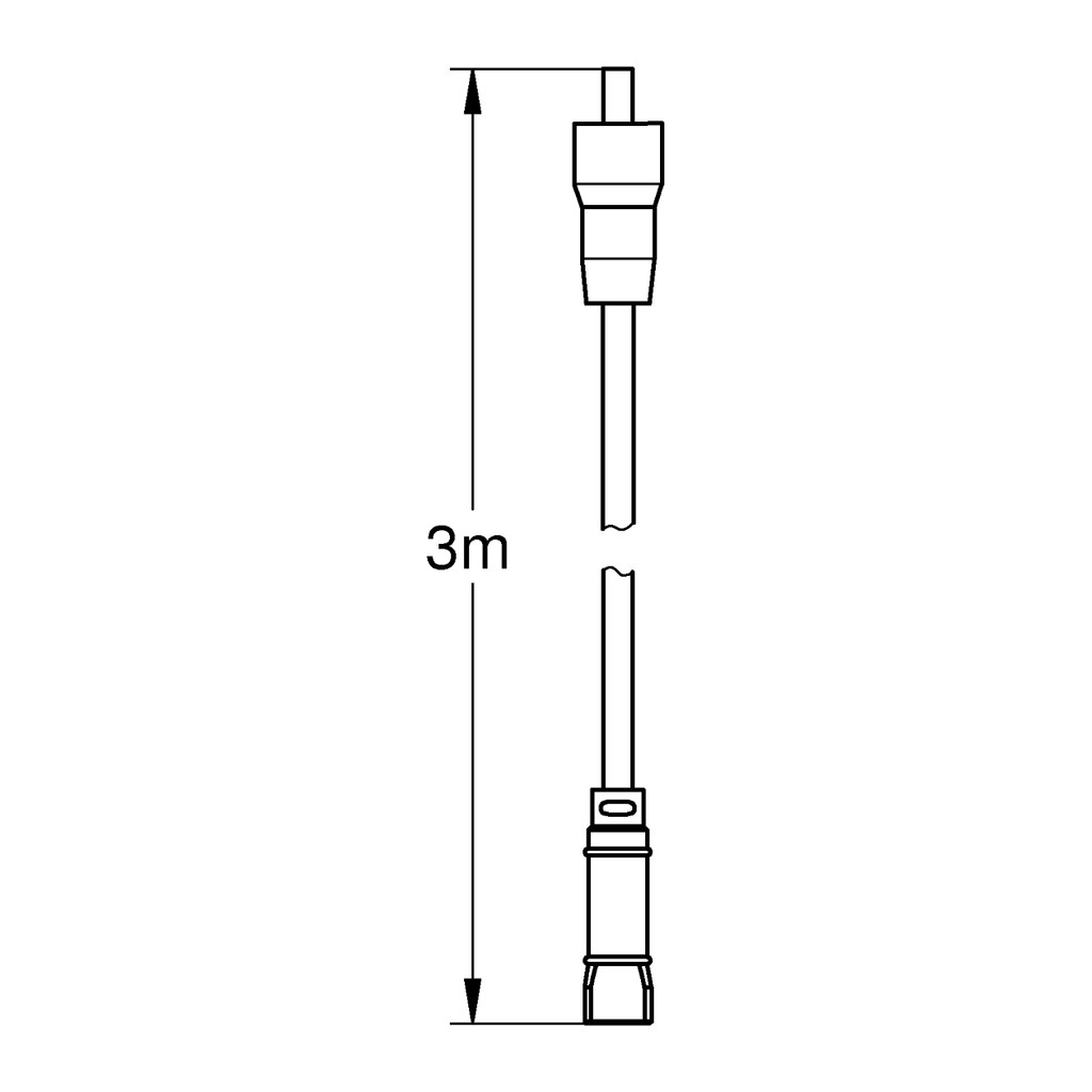 Obrázok Grohe Sense Guard - Prodlužovací napájecí kabel 3 m 22521LN0