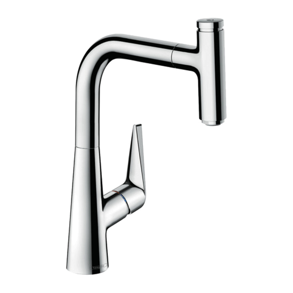 Obrázok Hansgrohe Talis Select S - Páková dřezová baterie 220 s vytažitelným výtokem, chrom 72822000