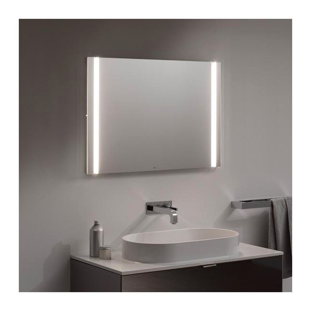 Obrázok Emco Select - Zrkadlo osvetlené LED diódami 800 x 610mm, chladná/teplá biela 449600085