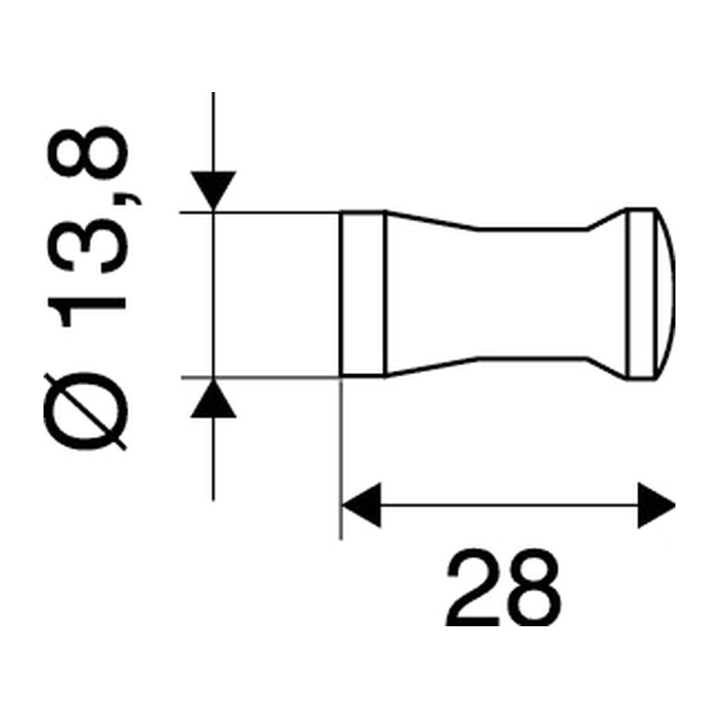 Obrázok Emco Rondo 2 - Malý háčik, chróm 507500100