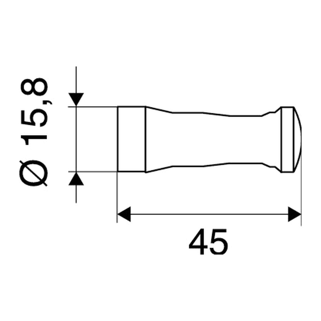 Obrázok Emco Rondo 2 - Veľký háčik, chróm 507500101