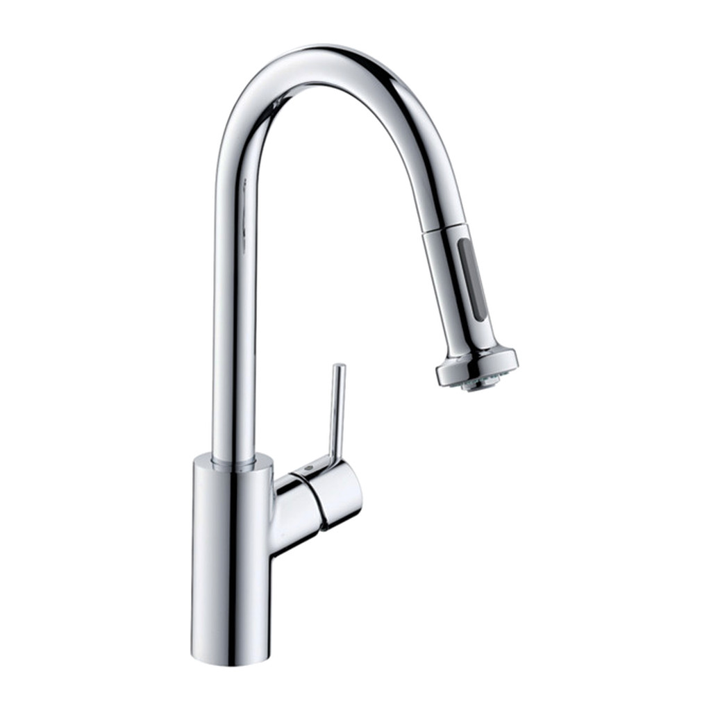 Obrázok Hansgrohe Talis M52 - Páková kuchynská batéria 220, Eco, vyťahovateľná sprška, 2jet, chróm 72831000