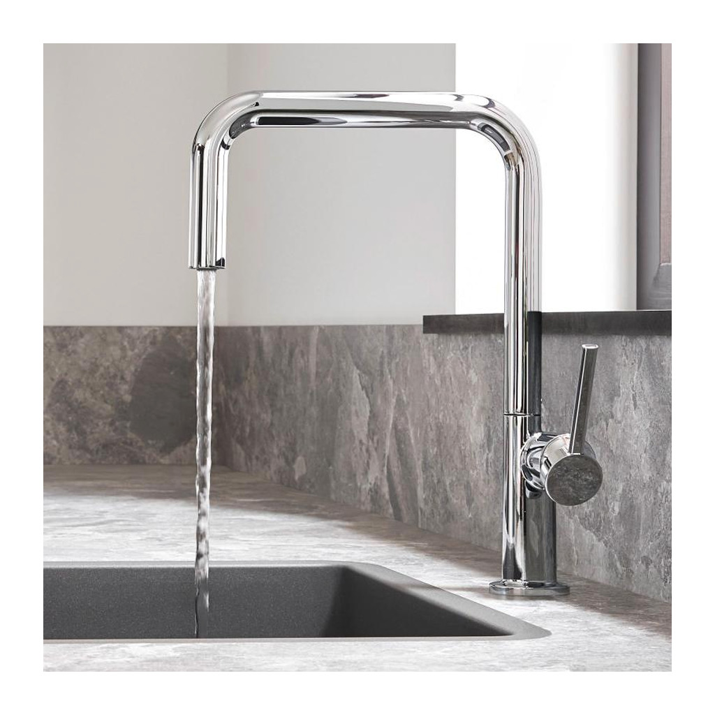 Obrázok Hansgrohe Talis M54 - Páková kuchynská batéria U 220, 1jet, chróm 72806000