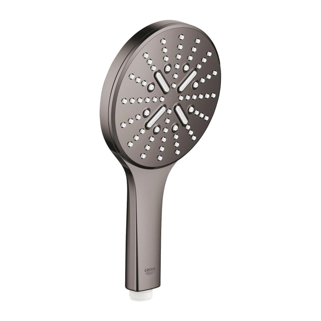 Obrázok Grohe Rainshower SmartActive - Sprchová hlavica 130 9,5 l/min, 3 prúdy, Hard Graphite 26574A00-GR