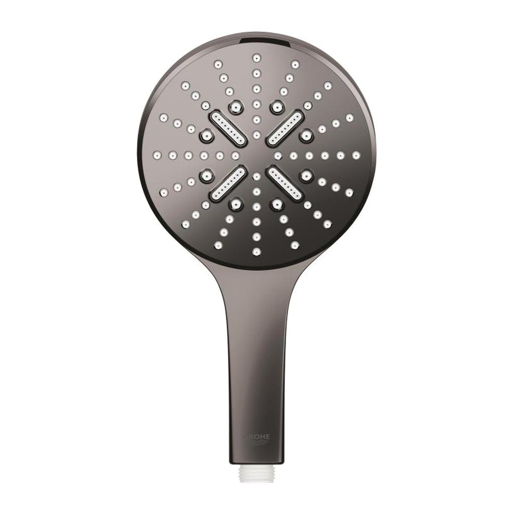 Obrázok Grohe Rainshower SmartActive - Sprchová hlavica 130 9,5 l/min, 3 prúdy, Hard Graphite 26574A00-GR