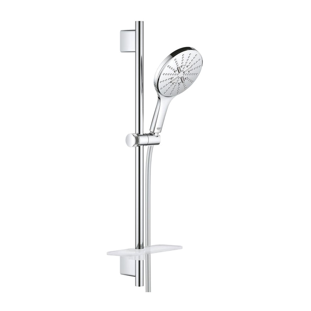 Obrázok GROHE - Rainshower SmartActive Súprava sprchovej hlavice 150 9,5 l/min, 3 prúdy, tyče 600 mm a hadice, chróm (26592000)