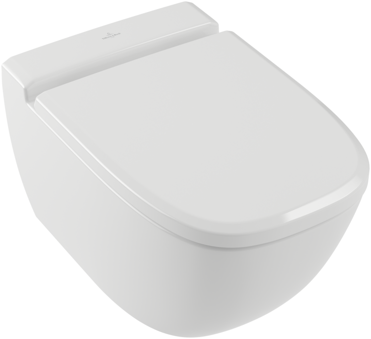 Obrázok VILLEROY & BOCH - Antheus Závesné WC, DirectFlush, CeramicPlus, alpská biela 4608R0R1