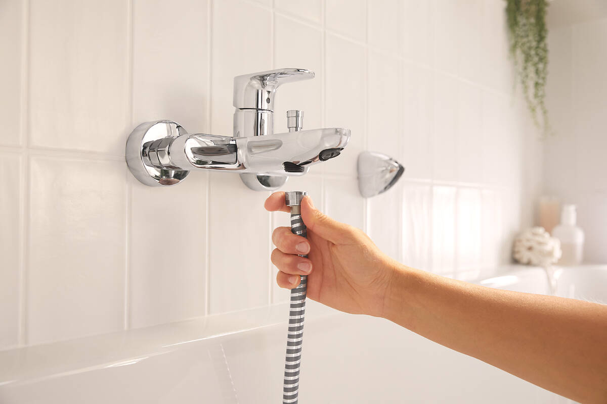 Obrázok HANSGROHE - Rebris S Vaňová batéria, chróm 72440000